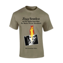 Ziggy Stardust and The Spiders From Mars 50TH Anniversary Edition Green T-Shirt