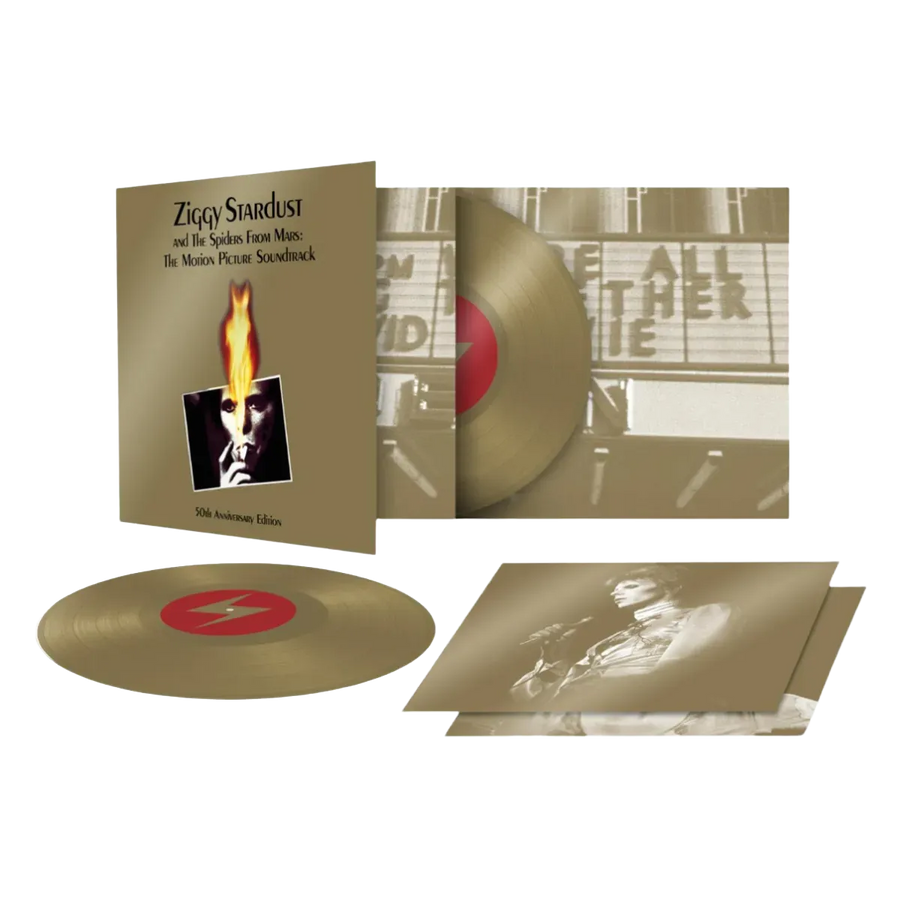 Ziggy Stardust and The Spiders From Mars 50th Anniversary: Gold Vinyl 2LP